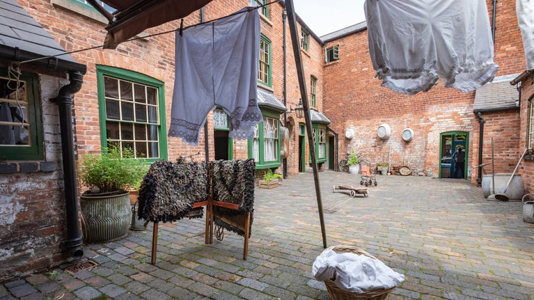 The Courtyard of Court 15, Birmingham Back to Backs